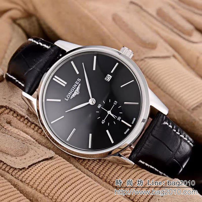 LONGINES浪琴 經典兩針半 精品男士腕表 WSS0866